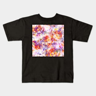 Pattern: Abstract Roses Kids T-Shirt